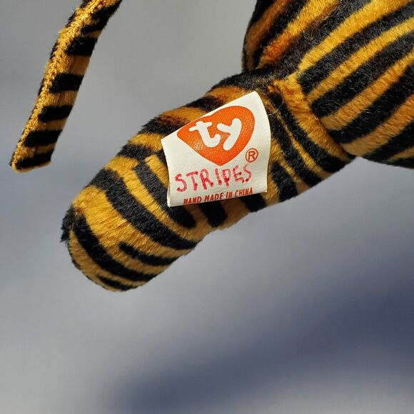 Ty Beanie Babies Stripes The Tiger - Picture 3 of 4